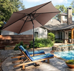 Market Steel 10-Foot Tilt Patio Umbrella product
